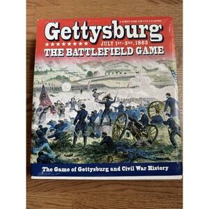 Gettysburg Battlefield Board Game Chatham Hill Civil War Complete Educational